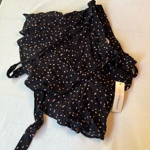 Black and Pink URBAN Romantics Skort